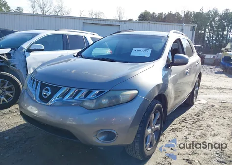 2009 Nissan Murano S z USA, uszkodzony, nr VIN JN8AZ18U69W012725